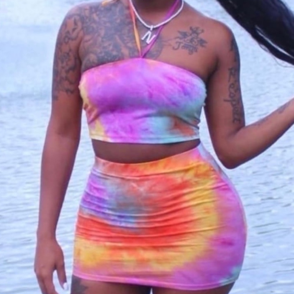 SHEIN | Halter Skirt Set | Large